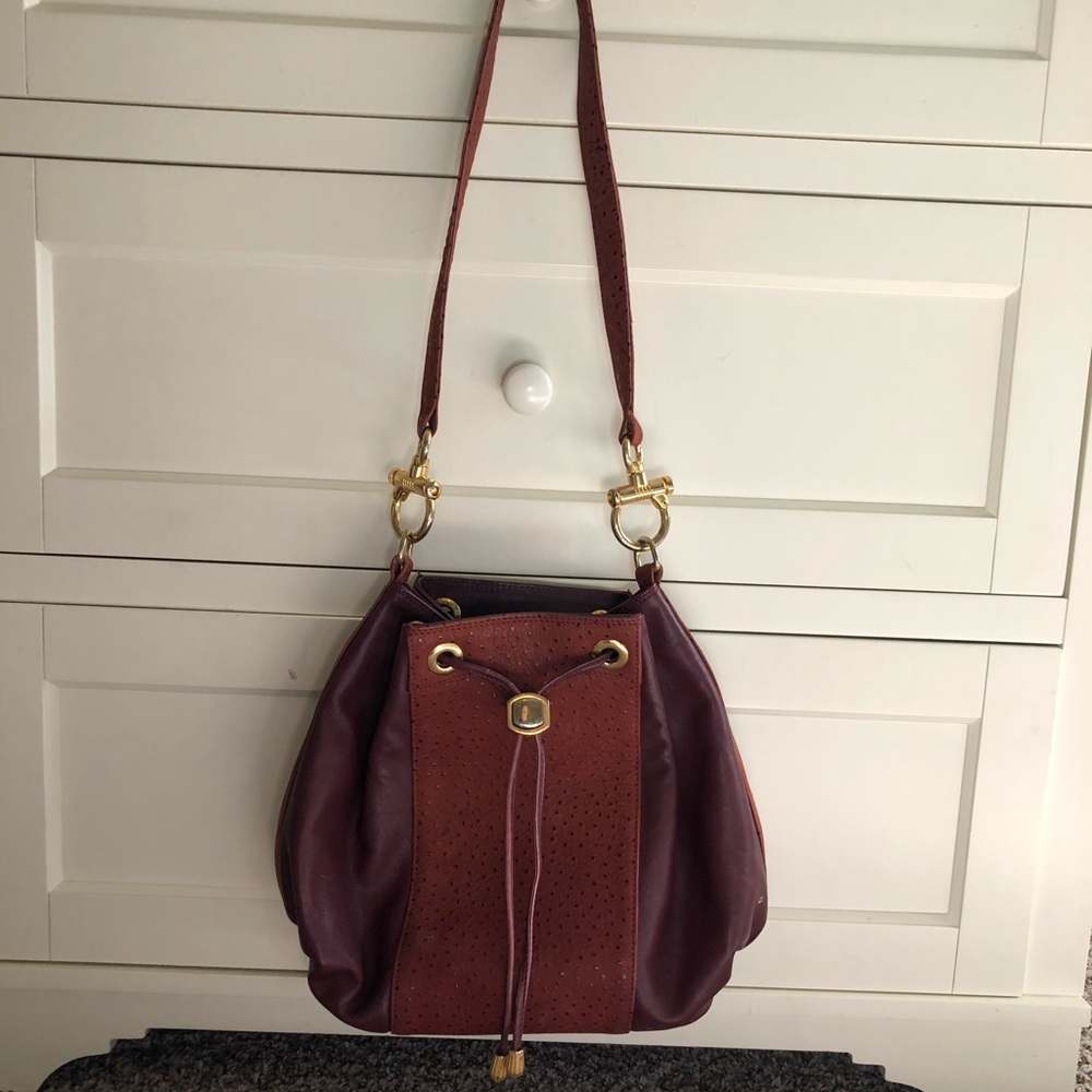 Lorenzi shoulder designer purse